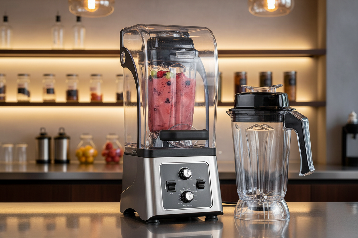KELOO Commercial Blender 2L 2.8kW + Spare Jug Bundle