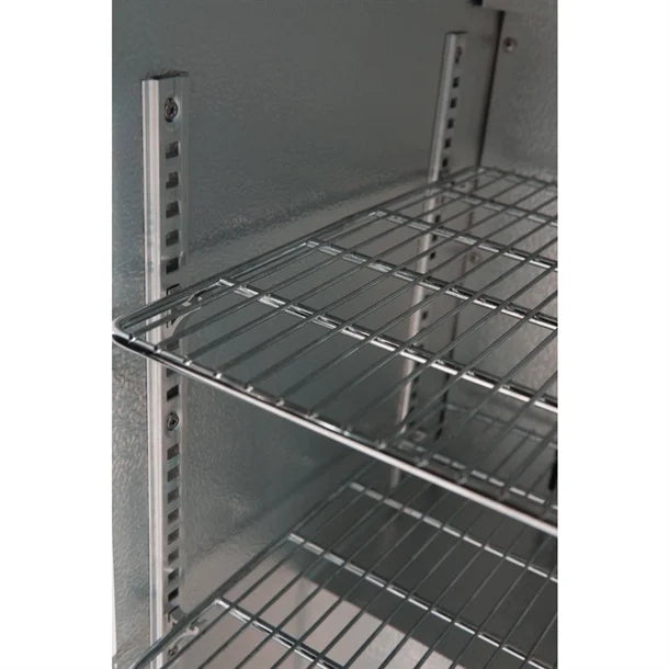 KELOO Back Bar Bottle Cooler 1350mm 3 Glass Doors - GN-320H
