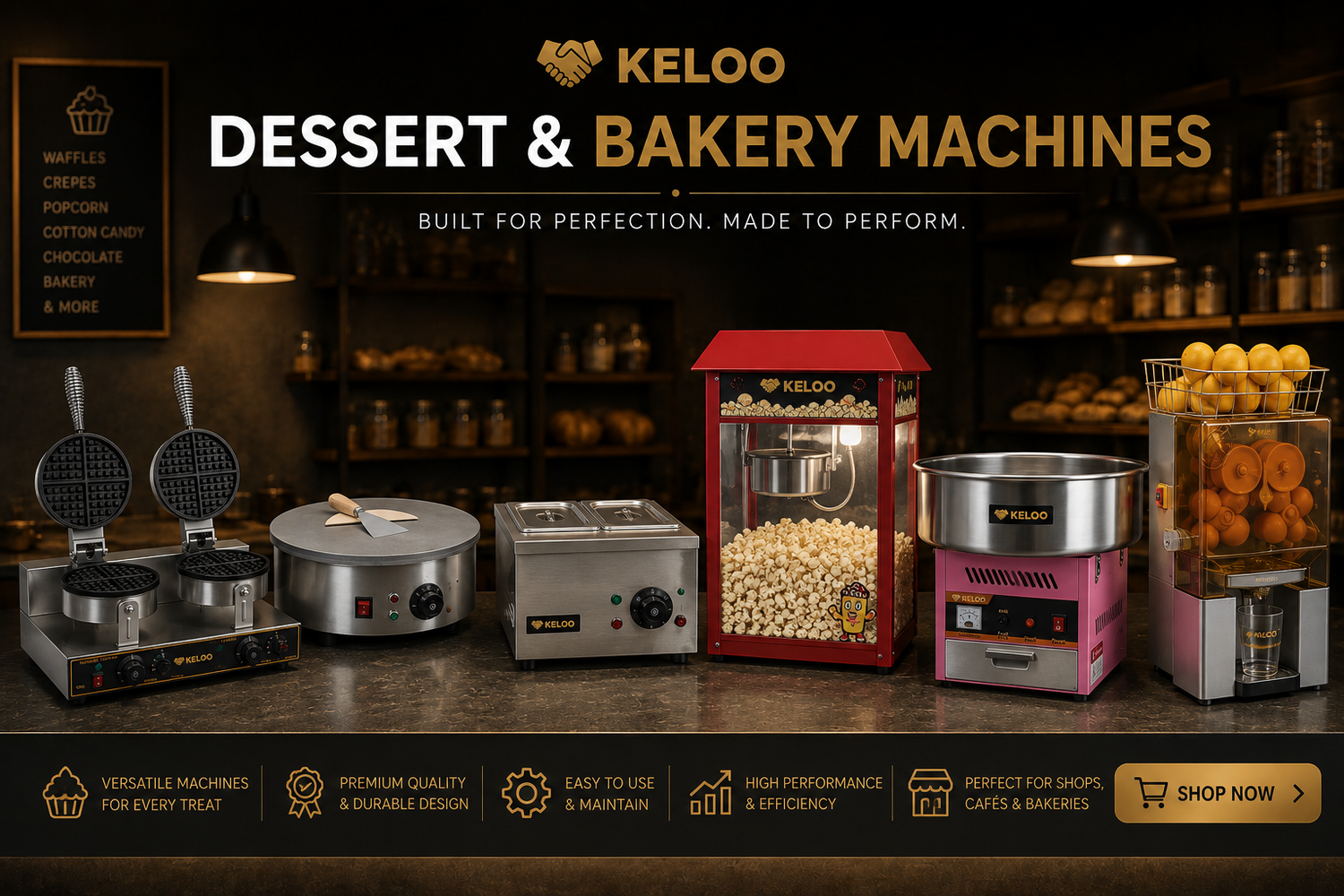 Dessert & Bakery Machines