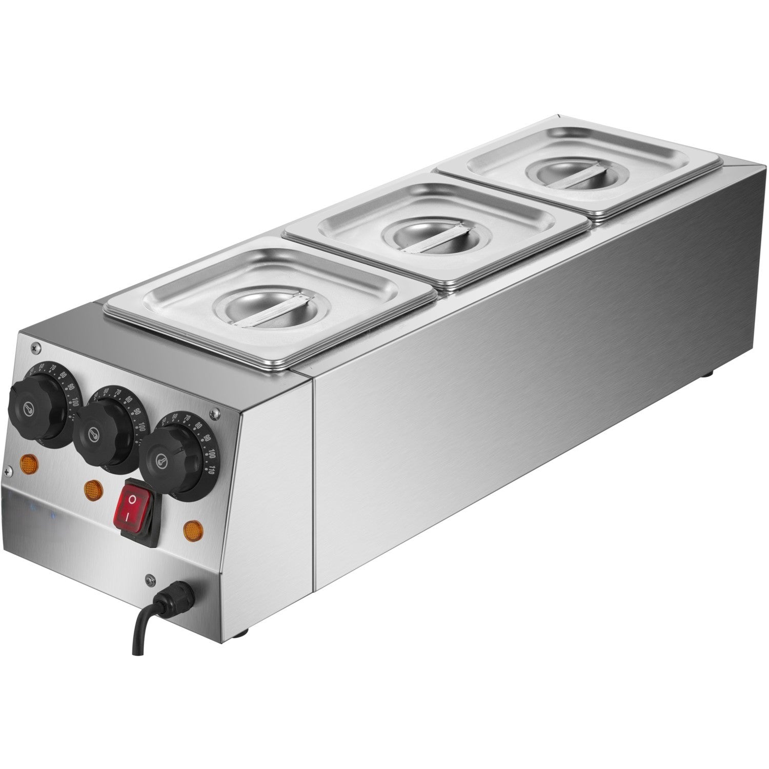 KELOO commercial triple pan chocolate melter