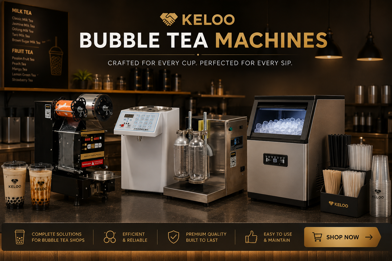 Bubble Tea Machines