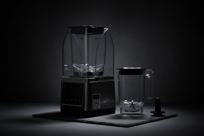 Keloo Commercial Blender 1.8L with Sound Enclosure + Spare Jug Bundle