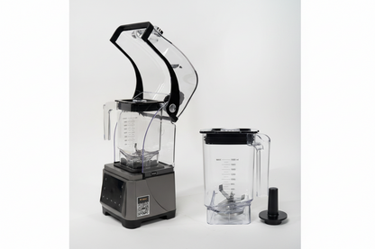 Keloo Commercial Blender 1.8L with Sound Enclosure + Spare Jug Bundle