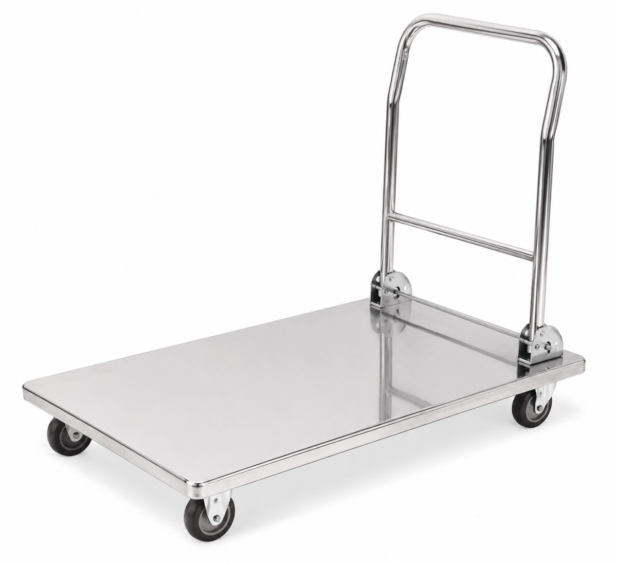 KELOO Stainless Steel Platform Trolley 900mm - Flat Deck Serving Cart