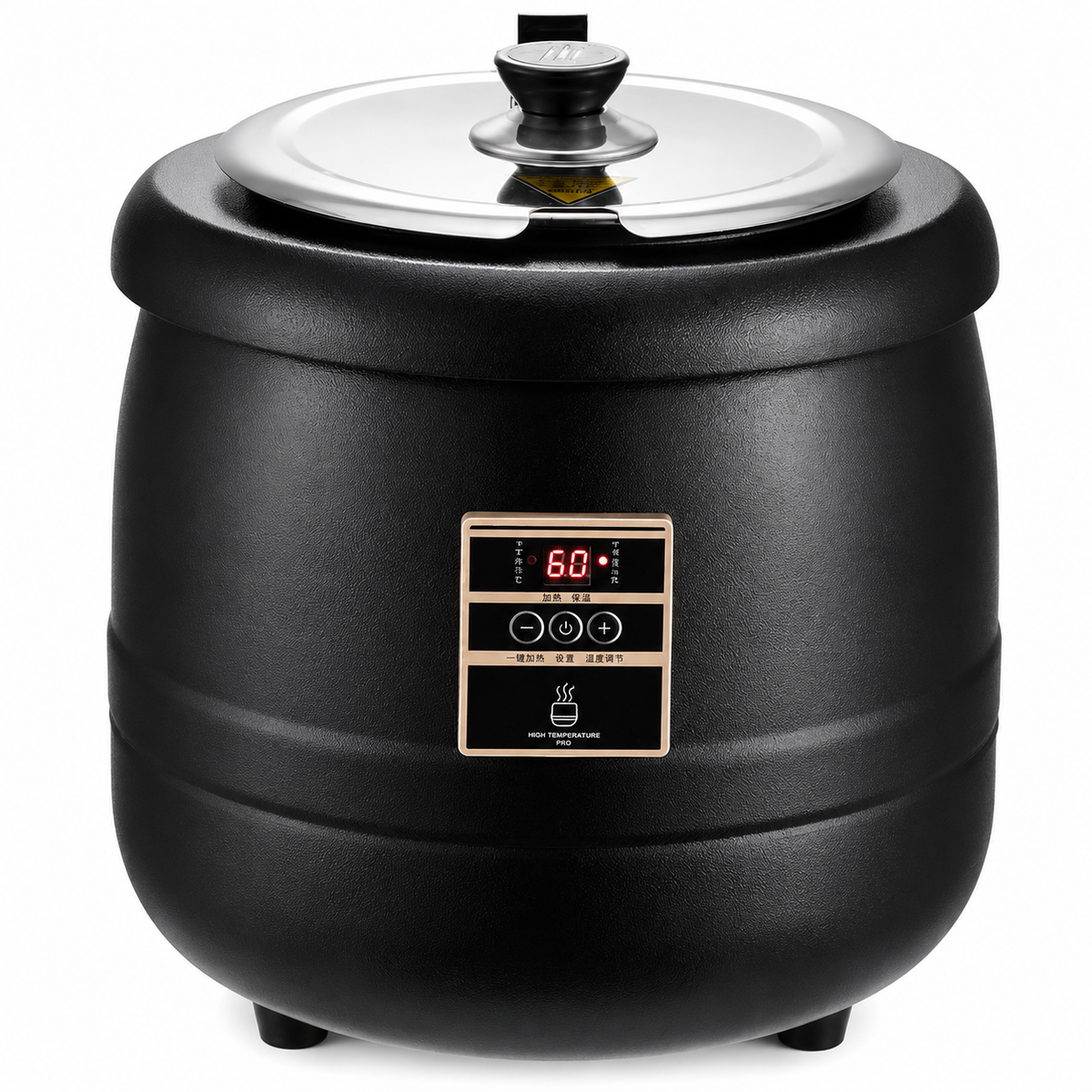 KELOO Electric Soup Kettle 10L Commercial Soup Warmer - 83010SP