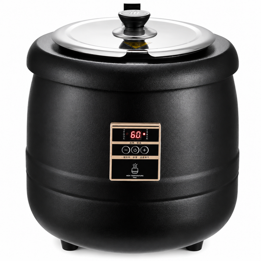 KELOO Electric Soup Kettle 10L Commercial Soup Warmer - 83010SP