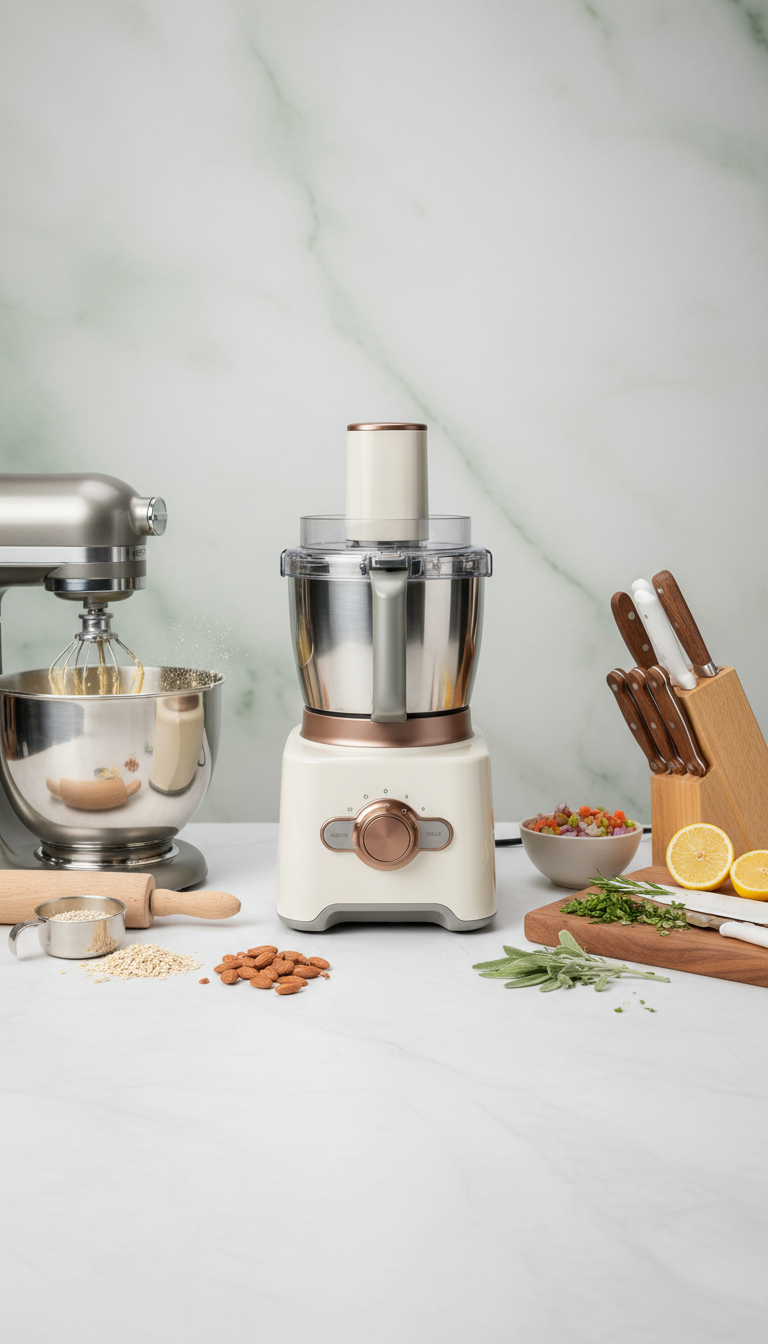 Professional Food Processor, High Capacity