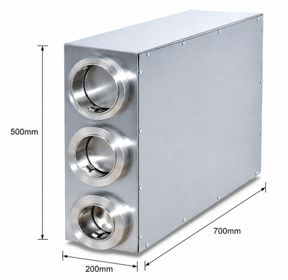KELOO Stainless Steel Cup Dispenser 3 Tube - Counter Cup Holder - KCD-3
