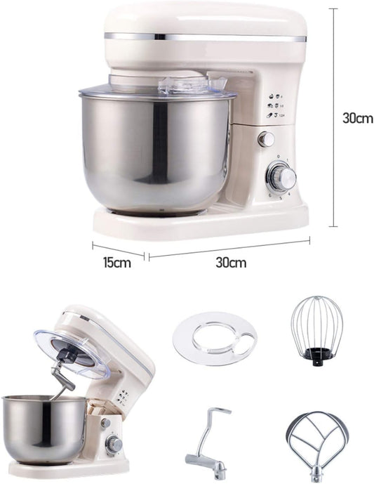 Stand Mixer 5L 1000W 6-Speed Tilt-Head