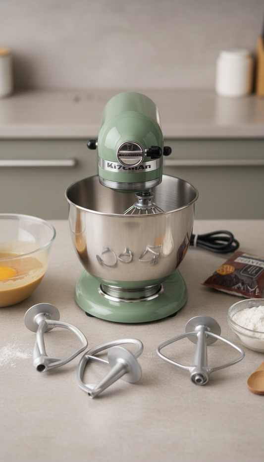 Commercial Stand Mixer with Metal Gears