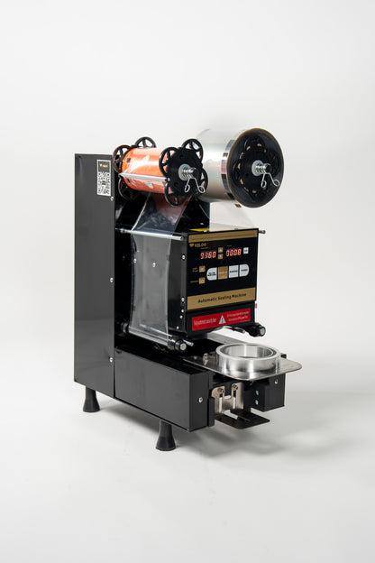 Automatic Cup Sealing Machine Commercial Bubble Tea 550-650 Cups/H