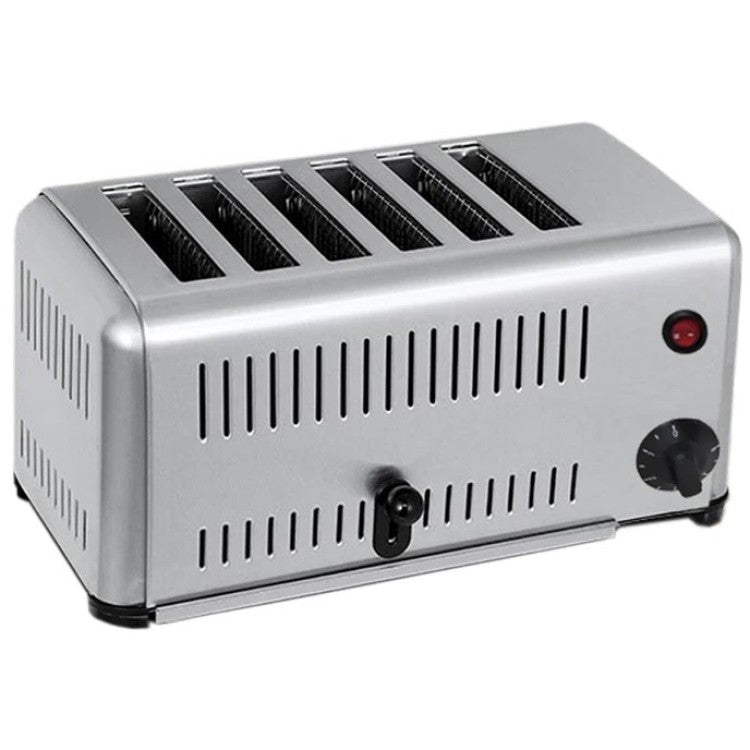KELOO Gewerblicher Gastronorm-Toaster 3.24kW für 6 Scheiben – Mehrscheiben-Brotröster
