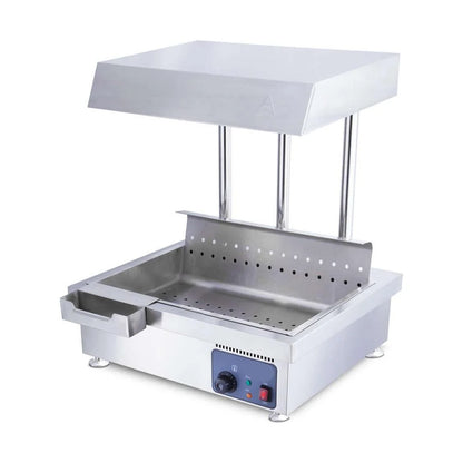 KELOO Kommerzielle Pommes-Wärmestation / Bain-Marie 700mm – Beheizte Warmhaltetheke für Frittiertes