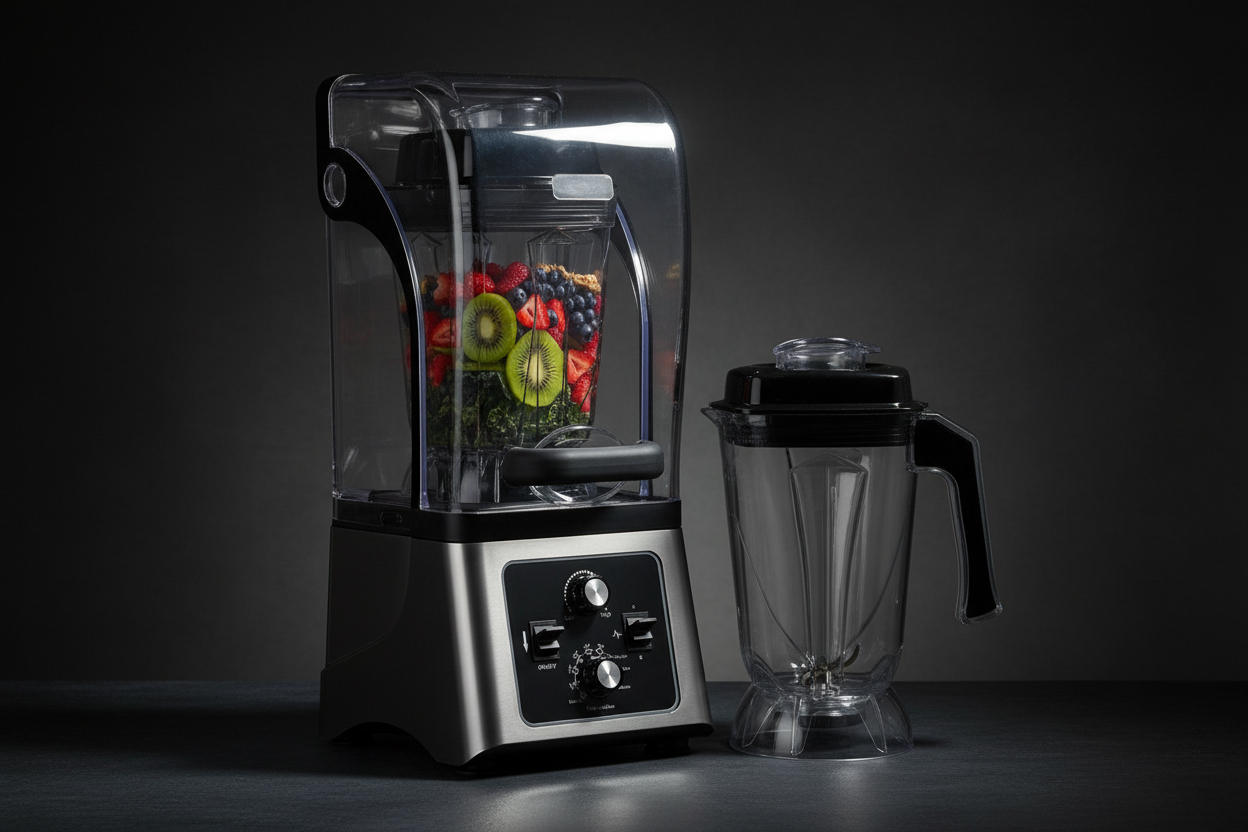 KELOO Commercial Blender 2L 2.8kW + Spare Jug Bundle