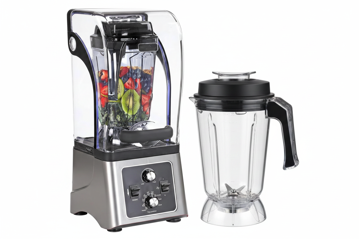 KELOO Commercial Blender 2L 2.8kW + Spare Jug Bundle
