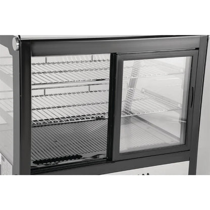 KELOO Countertop Cake Display Fridge 660mm Curved Glass - GN-660CT