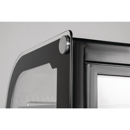 KELOO Countertop Cake Display Fridge 660mm Curved Glass - GN-660CT