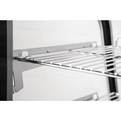 KELOO Countertop Cake Display Fridge 660mm Curved Glass - GN-660CT