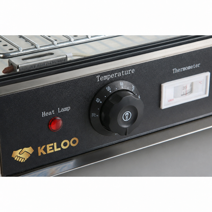 Control panel close-up with KELOO logo