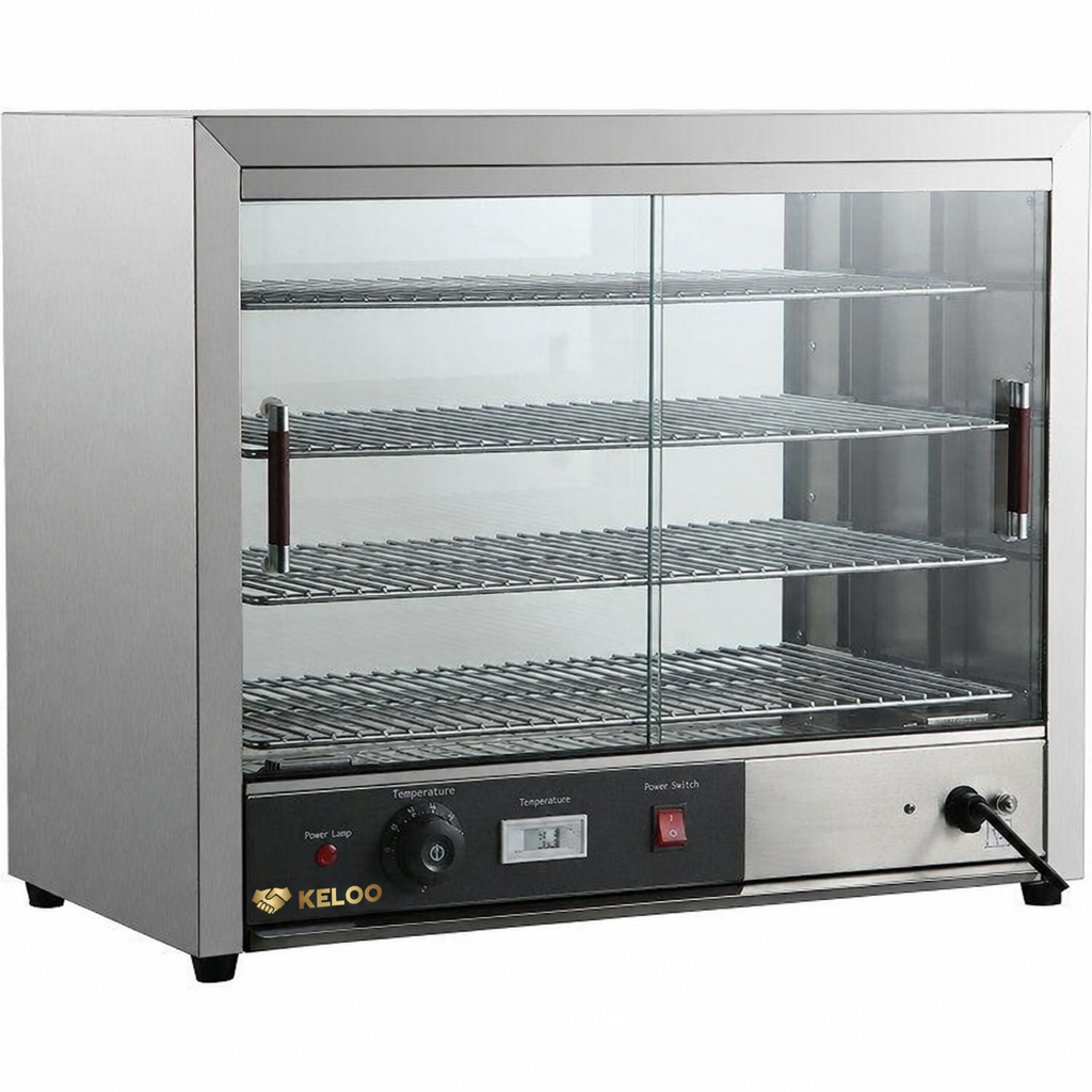 Full food warmer with KELOO logo