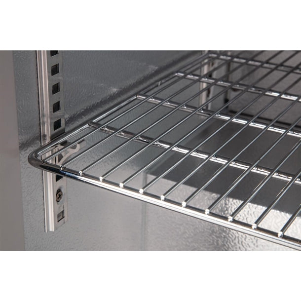 KELOO Back Bar Bottle Cooler 900mm 2 Glass Doors - GN-220H
