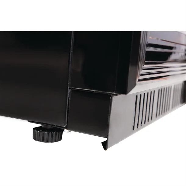 KELOO Back Bar Bottle Cooler 900mm 2 Glass Doors - GN-220H