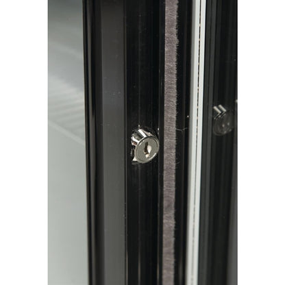 KELOO Back Bar Bottle Cooler 1350mm 3 Glass Doors - GN-320H