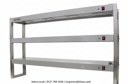 KELOO Commercial Quartz Lamp Heating Gantry Three Tiers 1800mm - VST183H