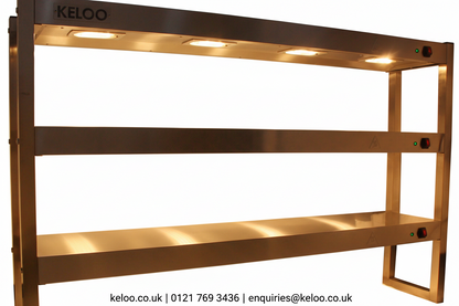 KELOO Commercial Quartz Lamp Heating Gantry Three Tiers 1800mm - VST183H