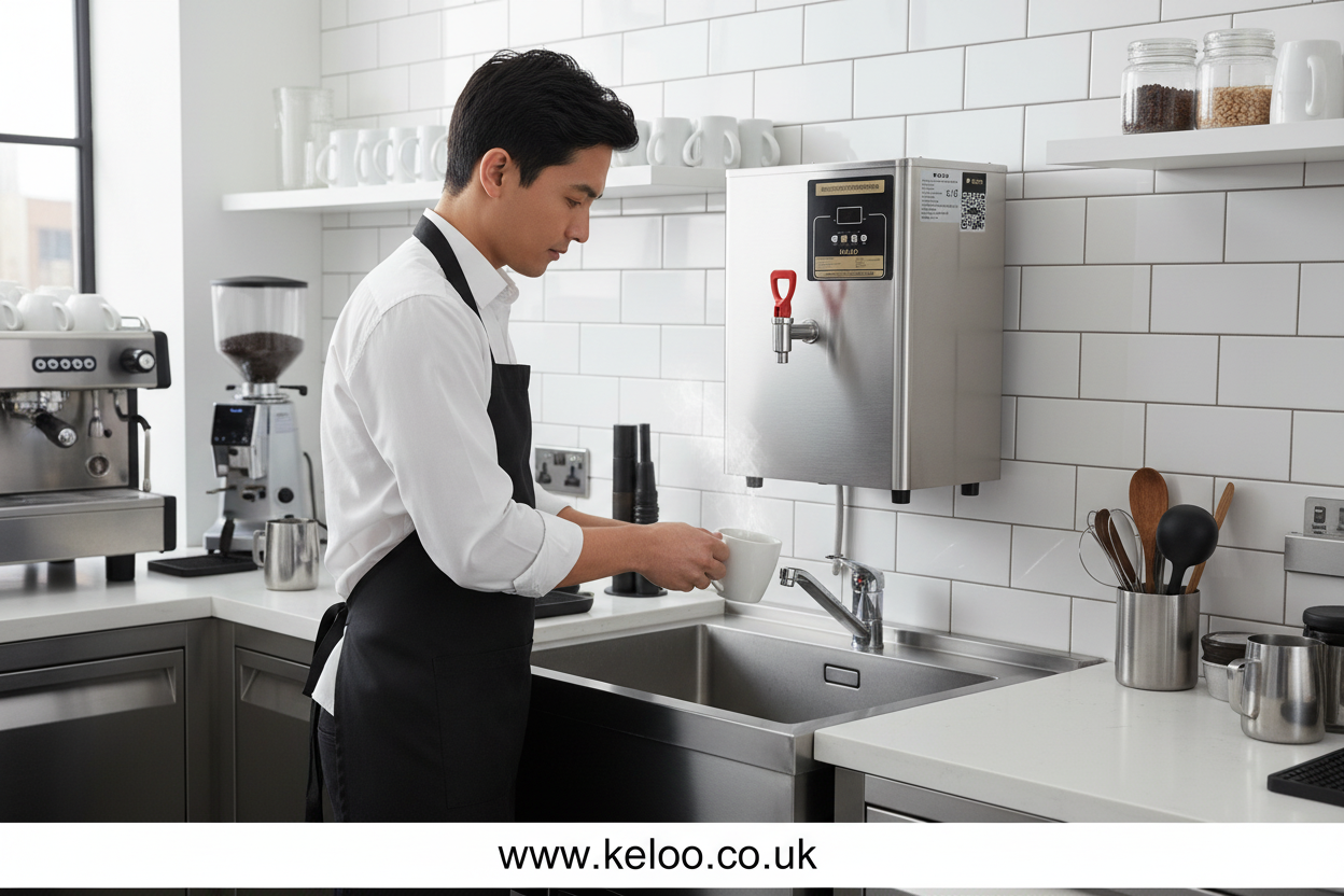 KELOO above sink - cafe prep area