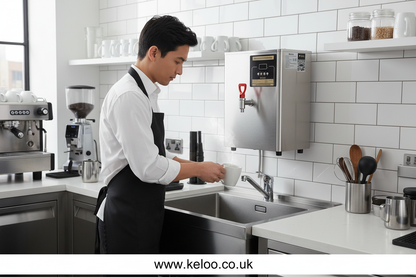 KELOO above sink - cafe prep area