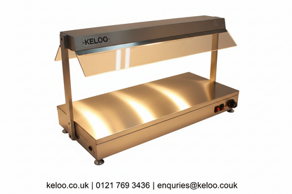 KELOO Electric Food Warmer with Gantry Food Warmer Station 1040mm - 1.55kW Professional