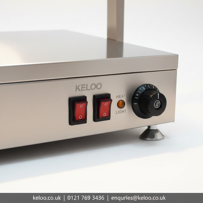 KELOO Electric Food Warmer with Gantry Food Warmer Station 1040mm - 1.55kW Professional