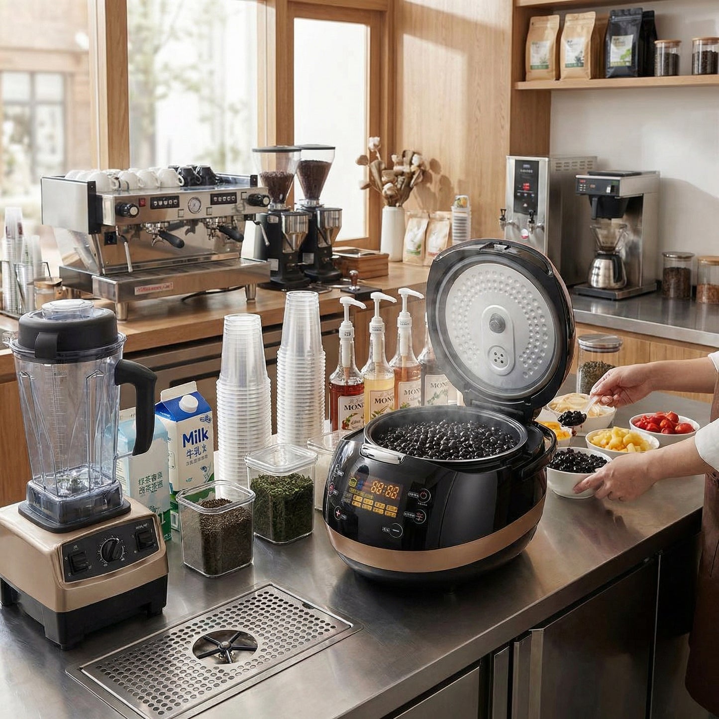 5L Tapioca Pearl Cooker Machine