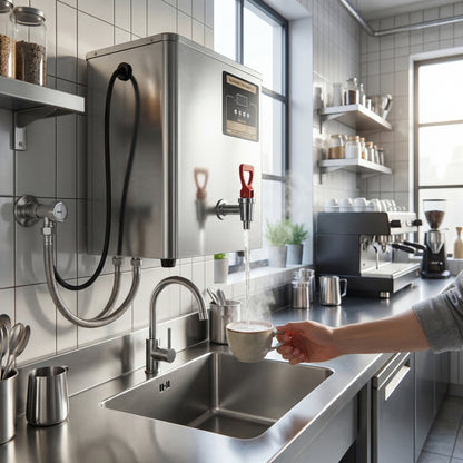 KELOO Autofill Wall-Mounted 6L Water Boiler