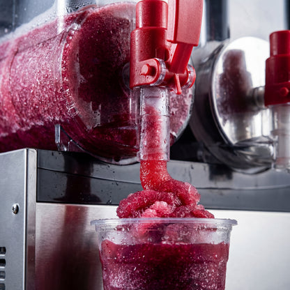 Commercial Slush Machine with 2 Tanks 2X15L