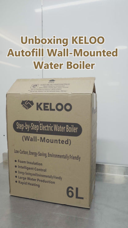 KELOO Autofill Wall-Mounted 6L Water Boiler