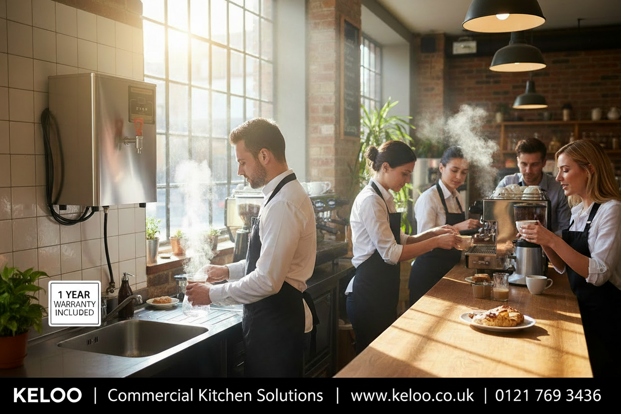 Thriving commercial cafe